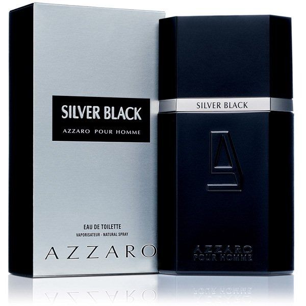 Azzaro Silver Black Masculino Eau de Toilette 100ml