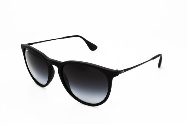 Ray Ban Erika RB4171 Preto Lentes Cinza Degrade