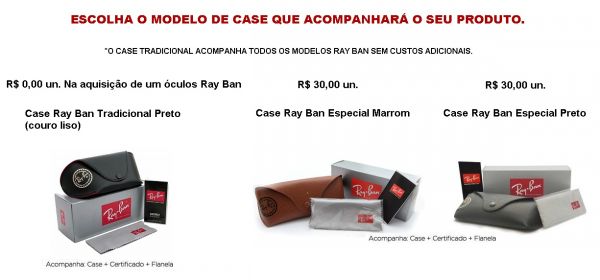 CASE COURO NATURAL REFORÇO INTERNO CORES MARROM OU PRETO