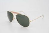 Ray Ban Caçador RB3029 Dourado com Verde G-15