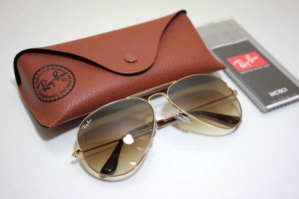 Ray Ban Aviador RB3025 /26 Arista lente Marrom Degrade